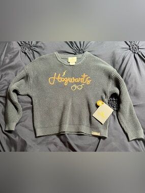 Hogwarts Embroidered Knit Sweater